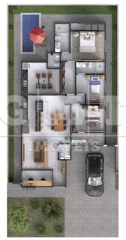 Casa de Condomínio à venda com 3 quartos, 150m² - Foto 3